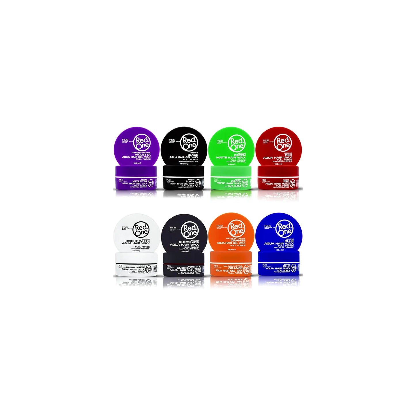 Redone Aqua & Matte Wax Series 8pcs Mixte